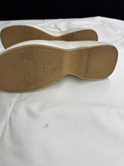 ZARA chunky beige sandal mule EU41