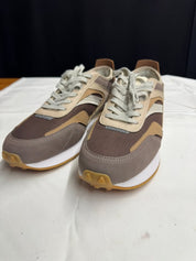 ZARA mens sneaker multi colour brown neutral EU 44/ AU& UK 10/ US 11