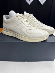 EVERLANE mens leather sneaker white cream US 12/ AU & UK 10