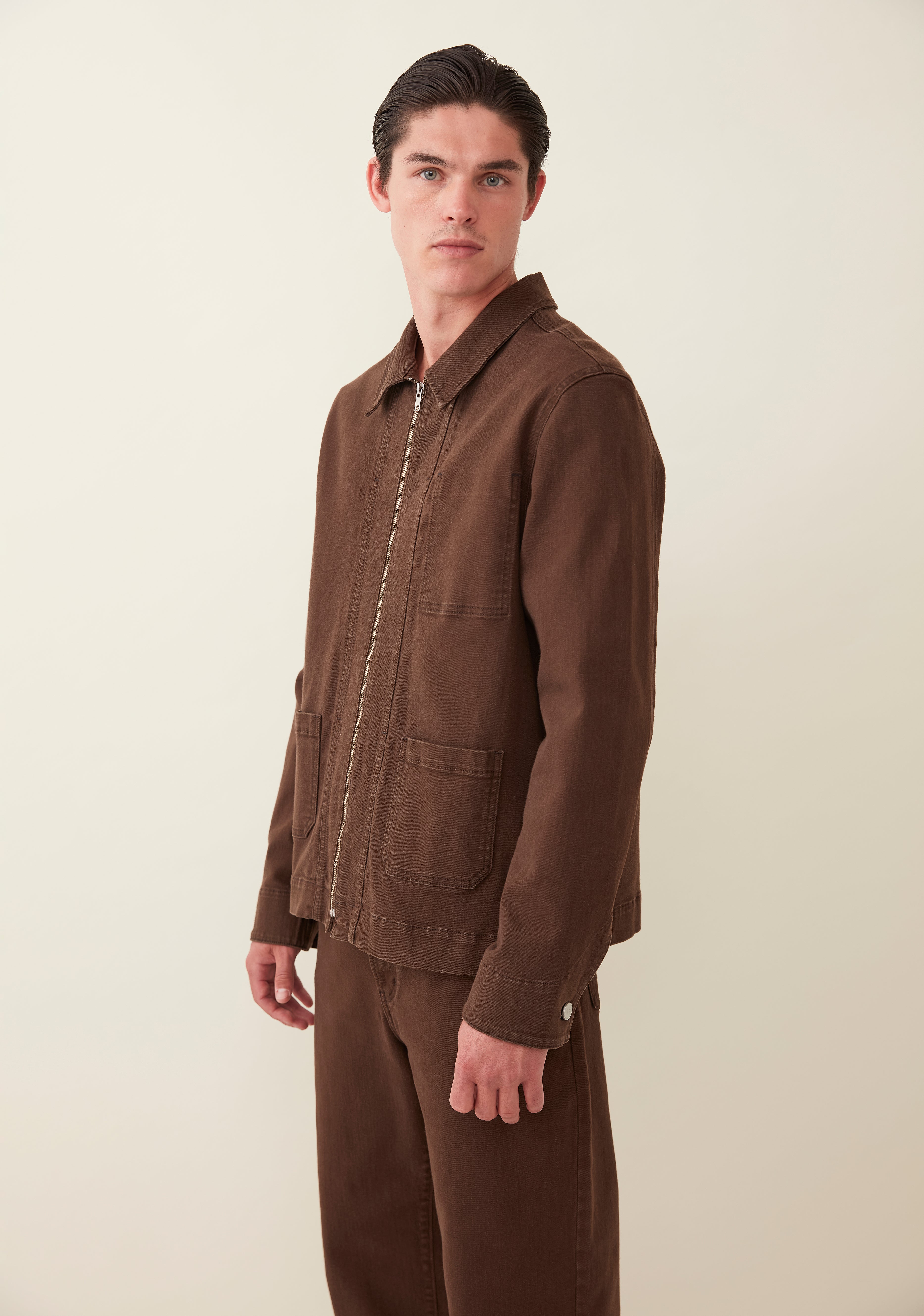 BOODJAR Shacket - Country Brown