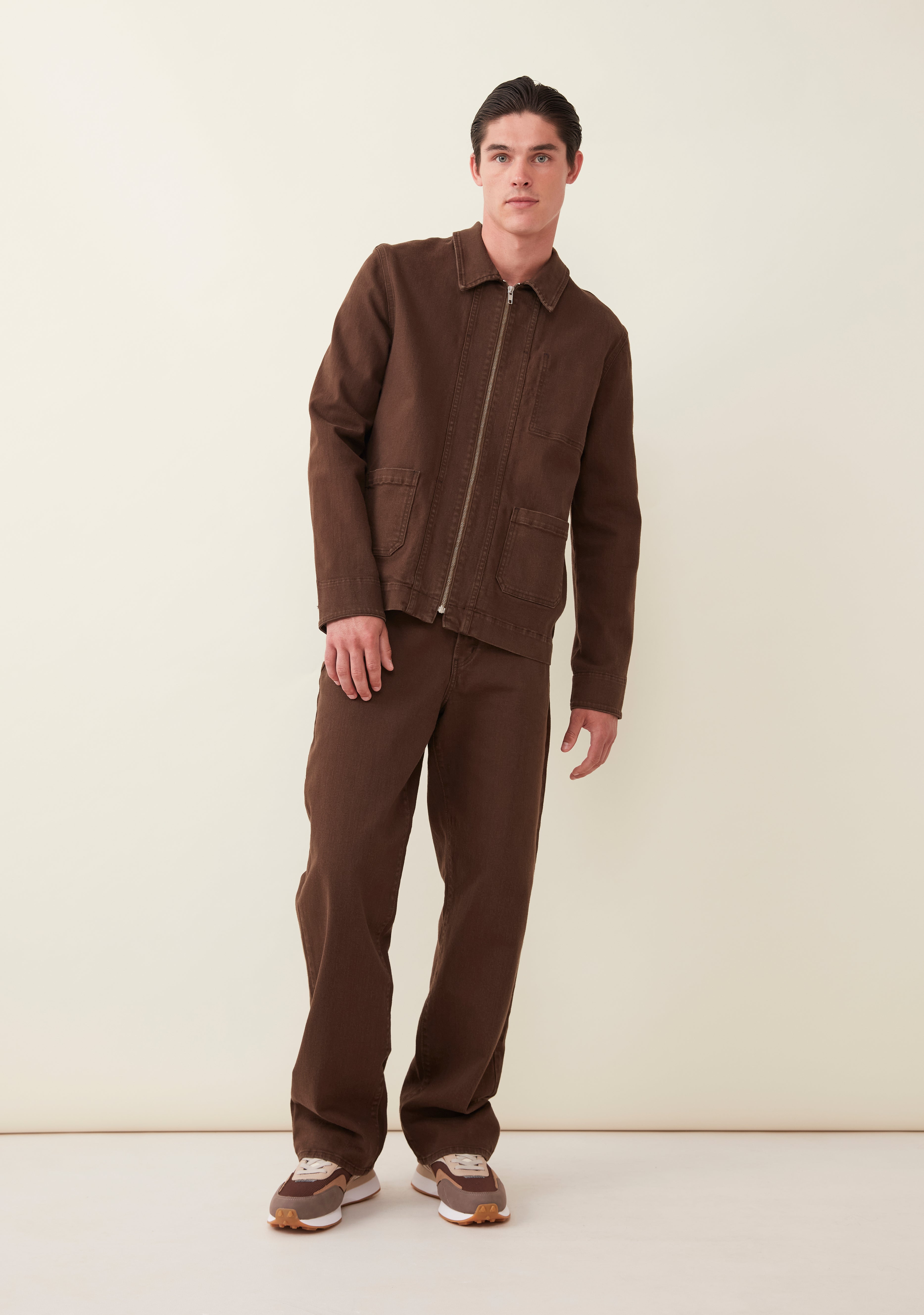 BOODJAR Shacket - Country Brown