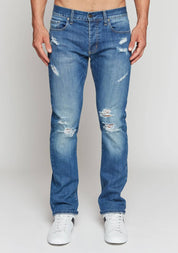 LEO Jean-Worn Red Cas | DENIMSMITH