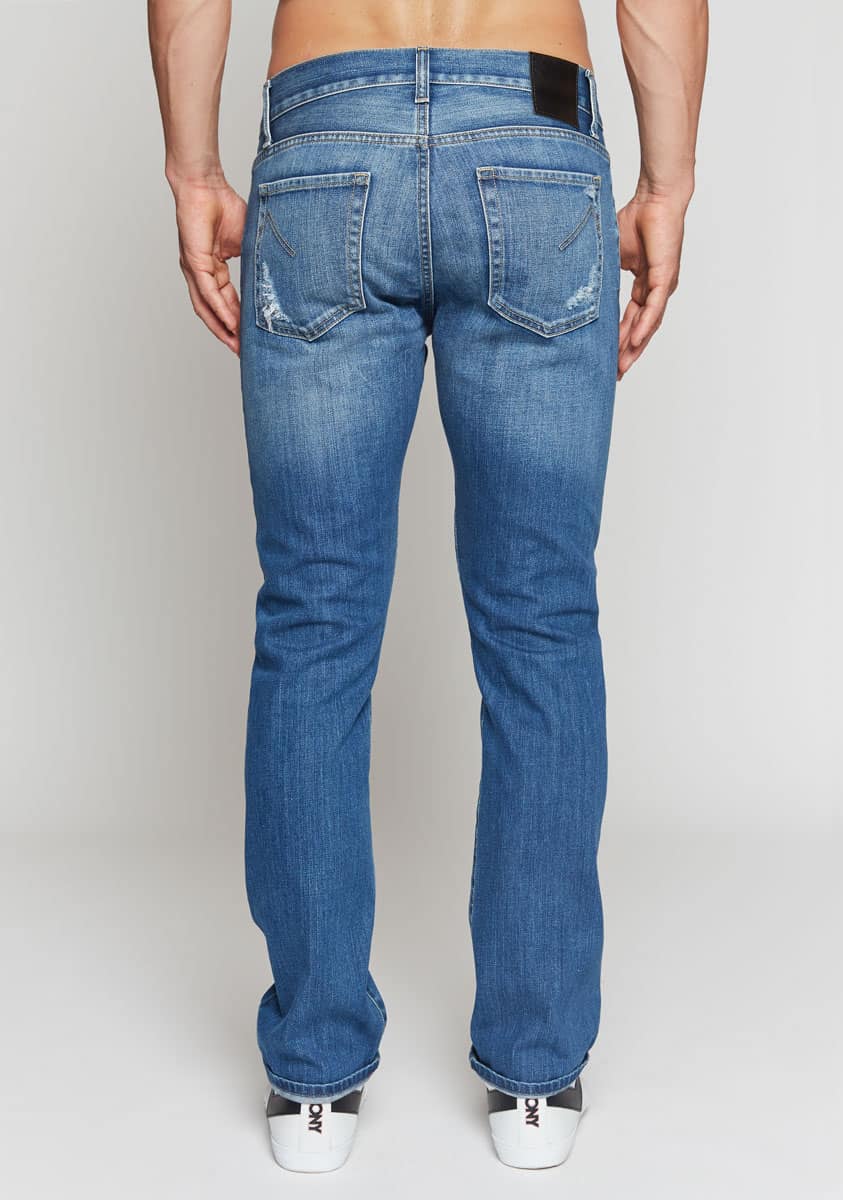 LEO Jean-Worn Red Cas | DENIMSMITH