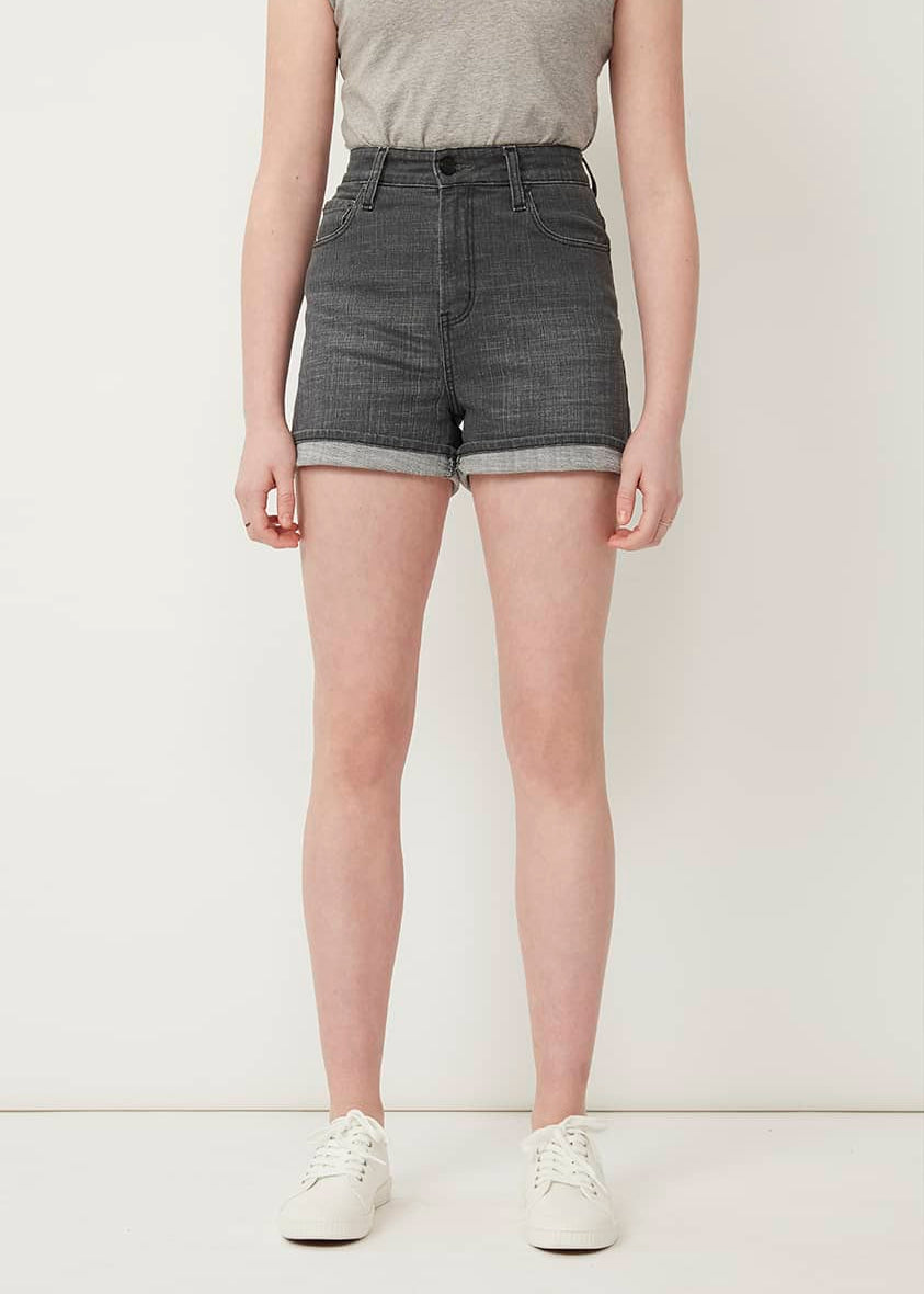 CLEO Short-Liquorice | DENIMSMITH