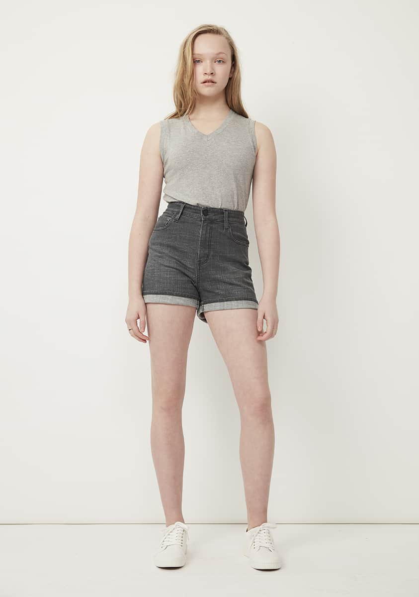 CLEO Short-Liquorice | DENIMSMITH