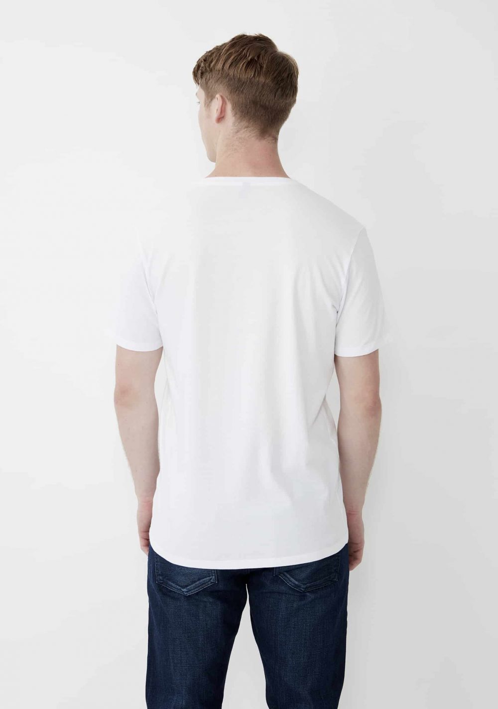 The AXEL T-White | DENIMSMITH | Melbourne Made