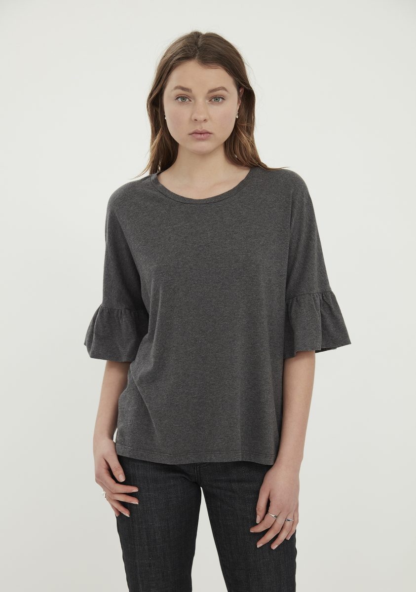 FLO Top-Charcoal Marle
